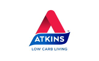 atkins low carb living brand logo